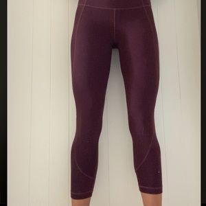 Maroon Athletic Leggings from Athleta!